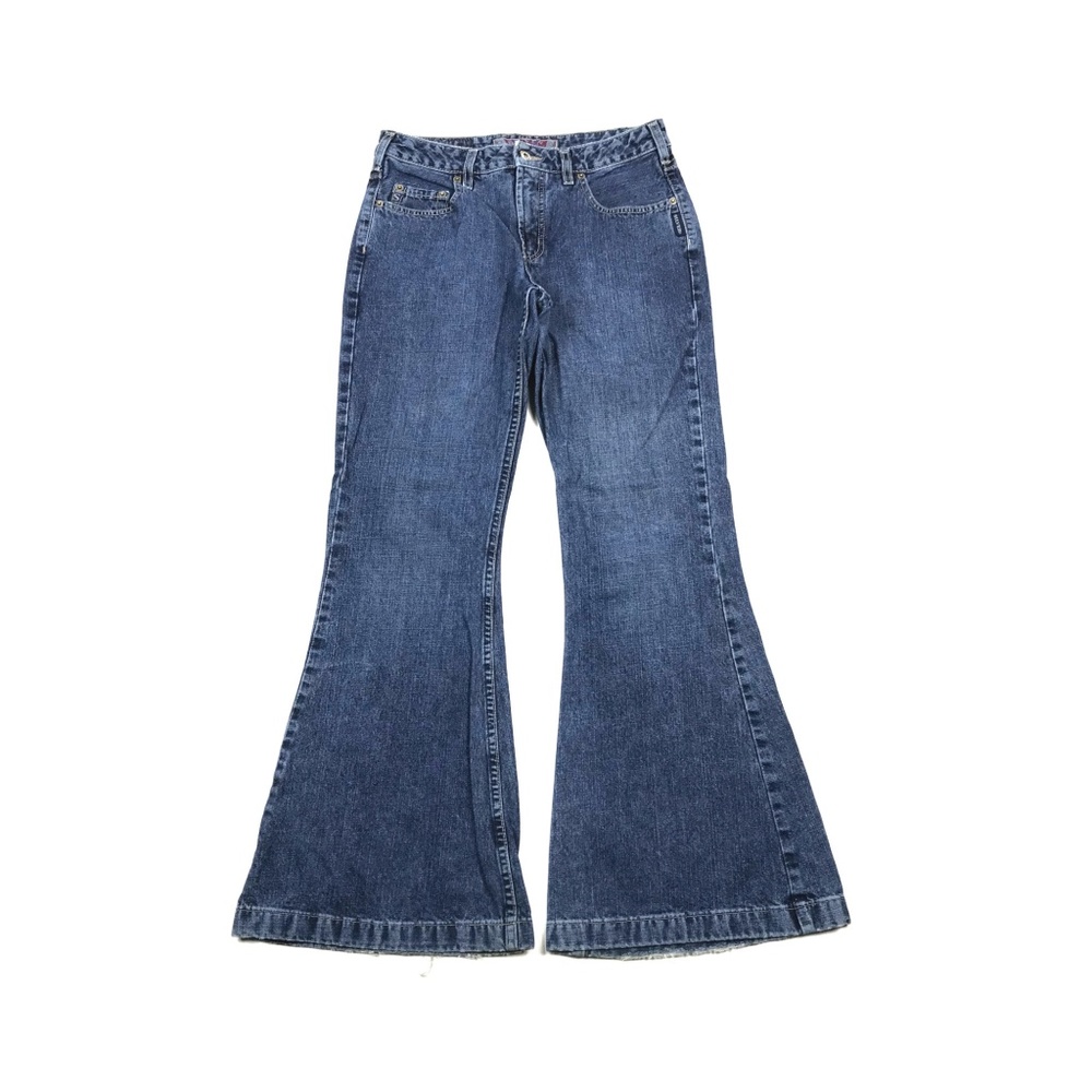 Silver Flare Jeans - Size 29W 31L